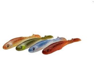 Savage Gear Slender Scoop Shad 9cm 4g Clear Water Mix 4pcs - Rubber Bait