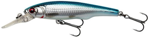 Savage Gear Gravity Twitch MR 8,3cm 10g Suspending Blue Chrome - Wobbler - Main image