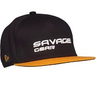 Savage Gear Flat Peak 3D Logo Cap Black Ink - Kšiltovka