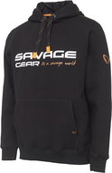 Savage Gear Cosmo Hoodie Black Ink Velikost S - Mikina