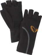 Savage Gear Wind Pro Half Finger XL Black - Fishing Gloves