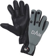 DAM Neoprene Fighter Glove M Black/Grey - Fishing Gloves