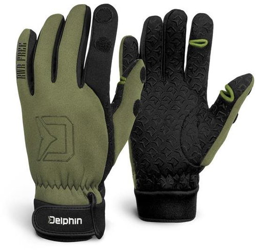 Delphin Gloves RWR Free Size L - Fishing Gloves - Main image