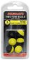 Starbaits Two Tones Balls 14mm Black/Yellow 6pcs - Artificial bait