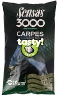 Sensas 3000 Carp Tasty Garlic 1kg - Lure Mixture