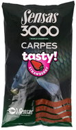 Sensas 3000 Carp Tasty Strawberry 1kg - Lure Mixture