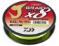 Daiwa J-Braid Grand X8 0,13mm 8,5kg 135m Chartreuse - Fonott zsinór