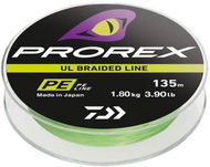 Daiwa Prorex UL Finesse Braid PE 0,4 2,8 kg 135 m - Šnúra