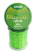 Zfish Green Cast Carp Line 0,26 mm 8 kg 600 m - Silon na ryby