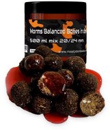 Mastodont Baits Balanced Boilie in dip Worms 20/24mm 500ml - Boilies