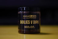 Singleplayer Boilies in dip Smoked Squid 20mm 150g - Boilies