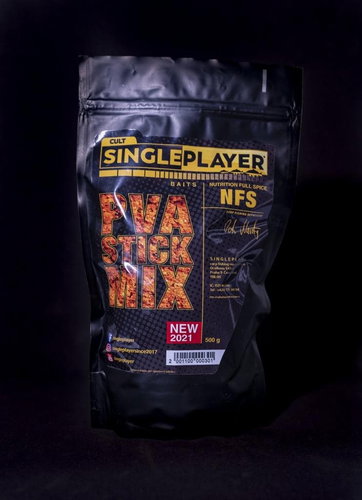 Singleplayer PVA Stick Mix NFS 500g - Lure Mixture - Main image