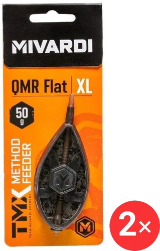Mivardi Method Feeder QMR Flat XL 2 × 50 g - Method Feeder - Main image