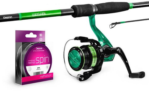 Delphin GreenSPIN 2.1m 10-30g Trolling Set - Fishing Kit  - Main image