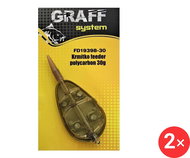 Graff Feeder polycarbon 2 × 30 g - Method Feeder