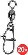 Savage Gear Eggsnap Swivel M Size 2, 38 kg 2 × 10 pcs - Swivel