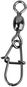 Savage Gear Obratlík s karabinkou Eggsnap Swivel M Velikost 2, 38 kg 2 × 10 ks - Obratlík