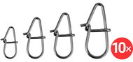 Savage Gear Carabiner Needle Eggsnaps XS 16 kg 2 × 20 pcs - Snap Hook