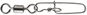 Daiwa Super Safe Lure Swivel Type II Velikost 4, 10 kg 2 × 10 ks - Obratlík