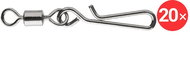 Daiwa Fast Attach Snap Size L 22 kg 2 × 10 pcs - Swivel