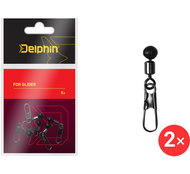 Delphin FDR Glider 2 × 5 pcs - Snap Hook