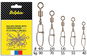Delphin Rolling Swivel with Crosslock Snap Velikost 1/0 55 kg 2 × 10 ks - Karabinka