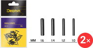 Delphin Single Crimps 1,0 mm, 2 × 40 pcs - Crimp Connector