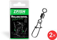 Zfish Rolling Swivel & Fastlock Snap, size 6, 2 × 10 pcs - Swivel
