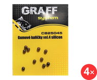 Graff Silicone Beads Size 4, 4 × 10 pcs - Bead (Charm)