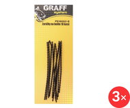 Graff Boilie stoppers Black 3 × 10 pcs - Bumper