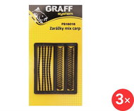 Graff Fish Stoppers Mix Carp Black 3 pcs - Bumper