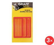 Graff Fish Stoppers Mix Carp Red 3 pcs - Bumper