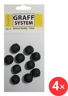 Graff Rubber ball Size 16, 4 × 10 pcs - Bead (Charm)