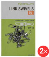 Korum Link Swivels XL 2 × 10 pcs - Swivel