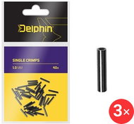 Delphin Crimp Clamp Single Crimps 0,8 mm 3 × 40 pcs - Crimp Connector
