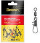 Delphin Rolling swivel with interlock snap Velikost 10 7 kg 2 × 10 ks - Karabinka
