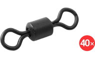 Delphin T-END Power Size 4, 2 × 20 pcs - Swivel