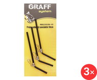 Graff Specialist 10 cm curved passage, 3 × 3 pcs Black - passage