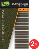 FOX Edges Silicone Sleeves 3 mm x 25 mm, 2 × 15 pcs - Sleeve