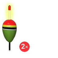 Tim Predator float with chem adapter. Light (Duck) 10 g (T0-05), 2 pcs - Fishing Float