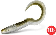 Delphin TwistaX Eeltail UVs 6 cm Booty, 2 × 5 pcs - Rubber Bait