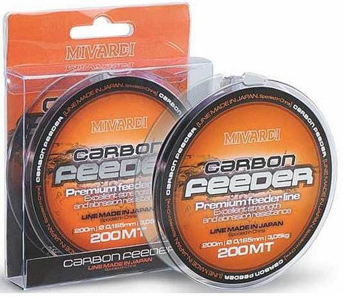 Mivardi - Carbon Feeder 0,165mm 200m - Fishing Line - Main image