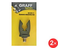 Graff Lux Camo rubber horn, 2 pcs - Rod Rest