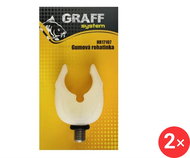 Graff Fluo rubber horn, 2 pcs - Rod Rest