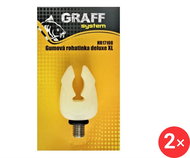 Graff Deluxe XL Fluo Rubber Cornet, 2 pcs - Rod Rest