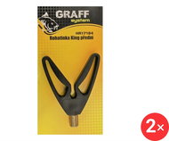 Graff Plastic horn, front King, 2 pcs - Rod Rest
