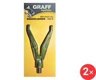 Graff Rubber horn V Anti / camo, 2 pcs - Rod Rest