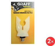 Graff Maxi Fluo rubber horn, 2 pcs - Rod Rest