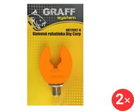 Graff Rubber Horn Big Carp Orange, 2 pcs - Rod Rest