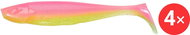 Gunki Bumpy 7,6 cm, 3,9 g, Pink Chart, 4 pcs - Rubber Bait